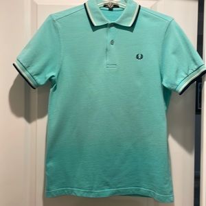 Fred Perry polo. Teal color size small like new